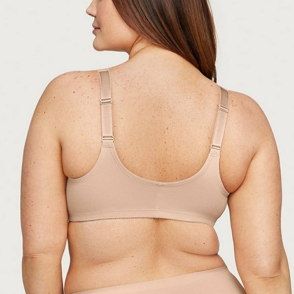 Glamorise WonderWire Front-Closure Stretch Lace Bra - Sz 36DD US/UK - Picture 7 of 11